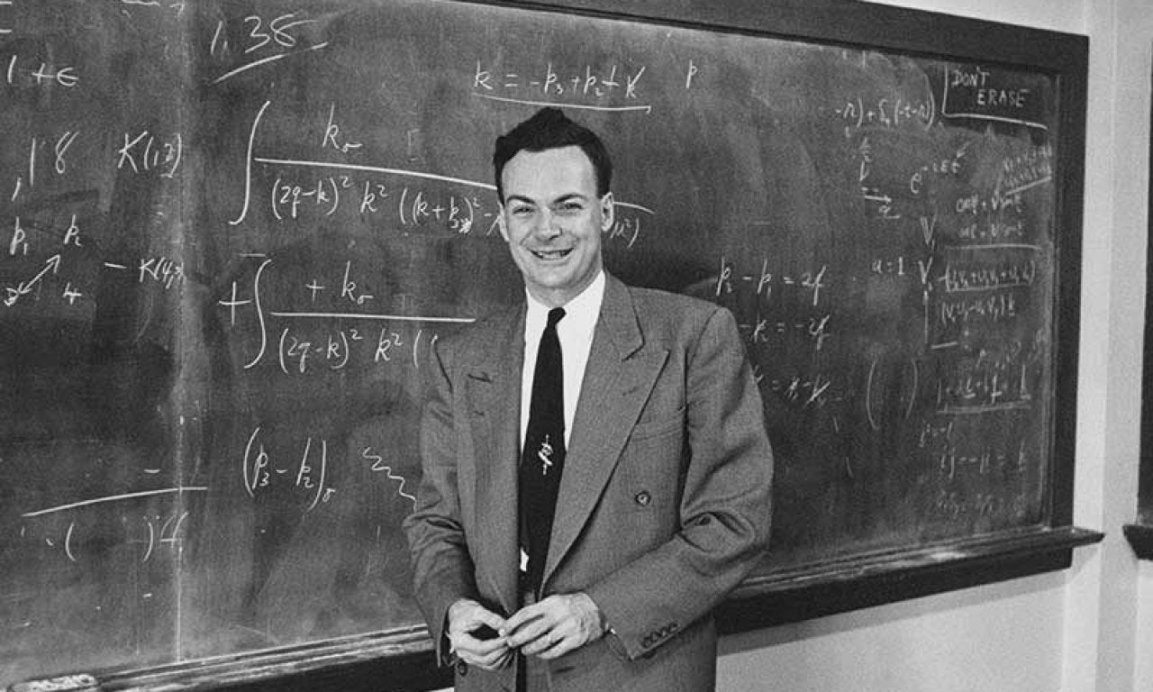 What was Richard Feynman's IQ?